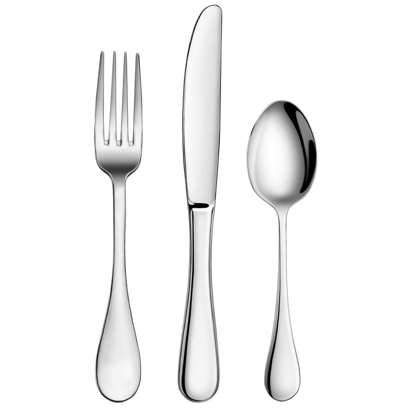 Artaste 59380 Rain 18/10 Stainless Steel Flatware 36-Piece set  Service of 12 - Image 1